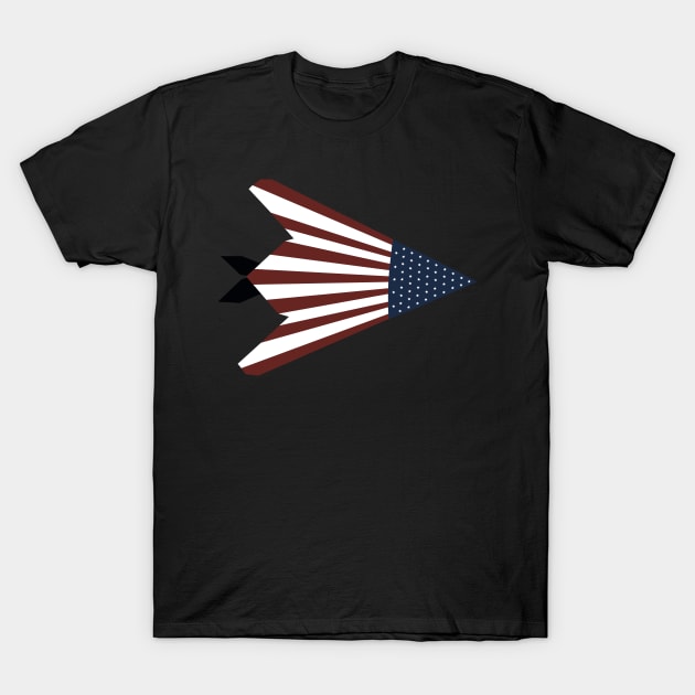 F117 Nighthawk USAF T-Shirt by GregFromThePeg